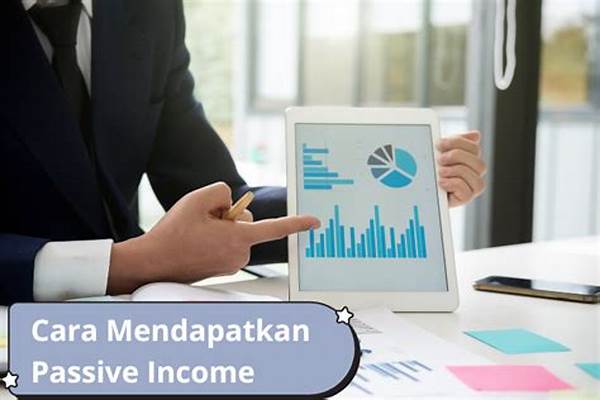 Cara Mendapat Passive Income