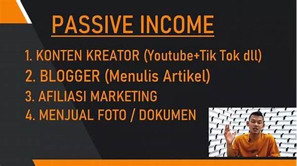 Passive Income Untuk Pemula