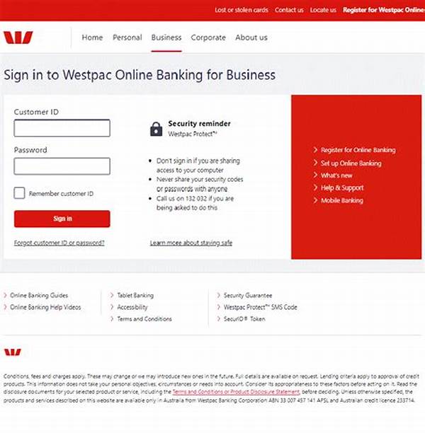 Westpac Business Online