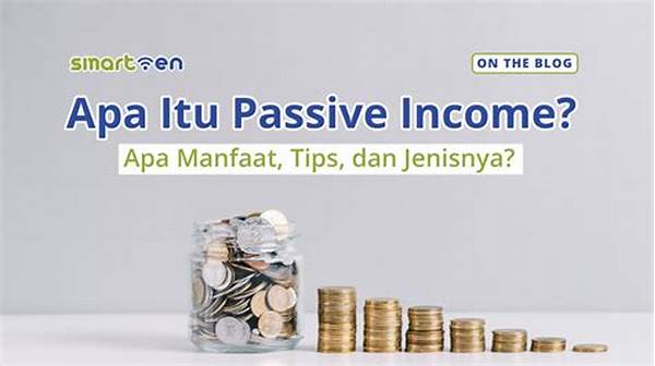 Passive Income Apa Saja