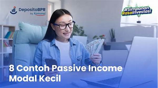 Passive Income Modal Kecil