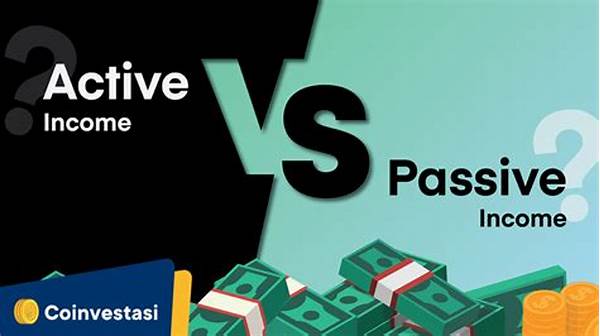 Perbedaan Passive Income Dan Active Income